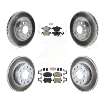 Kit de rotors de frein à revêtement en céramique, semi-métallique, avant et arrière, pour Volkswagen Rabbi