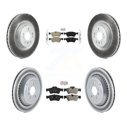 Kit de rotors de frein à revêtement semi-métallique avant et arrière, pour Mercedes-Benz ML350 GL35