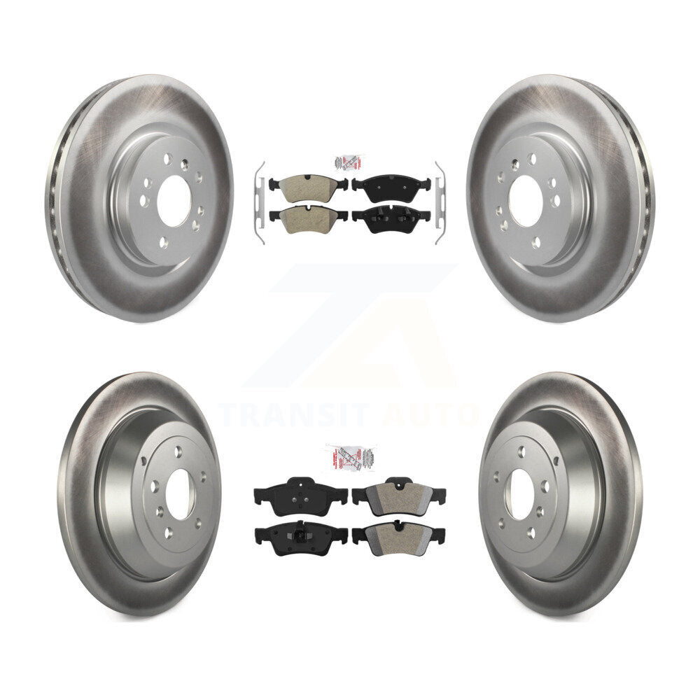 Kit de rotors de frein à revêtement semi-métallique avant et arrière, pour Mercedes-Benz ML350 ML32