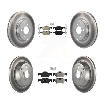 Kit de rotors de frein à revêtement semi-métallique avant et arrière, pour Mercedes-Benz ML350 ML32