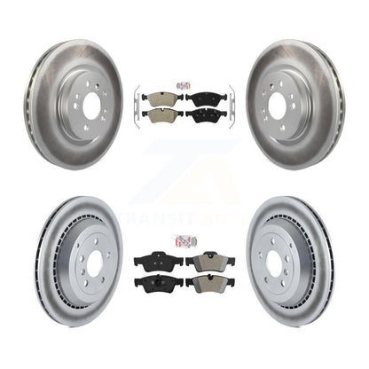 Kit de Rotor de frein à revêtement de plaquettes semi-métalliques avant et arrière, pour Mercedes-Benz ML500 R32