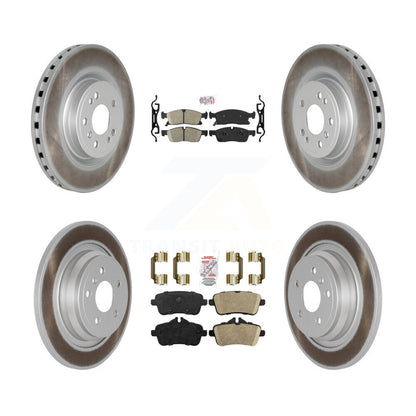 Kit de Rotor de frein à revêtement de plaquettes en céramique avant et arrière, pour Mercedes-Benz ML350 GLE350 ML25
