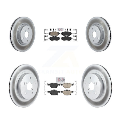 Kit de Rotor de frein à disque enduit de tampons en céramique avant et arrière, pour Subaru Outback WRX Legac