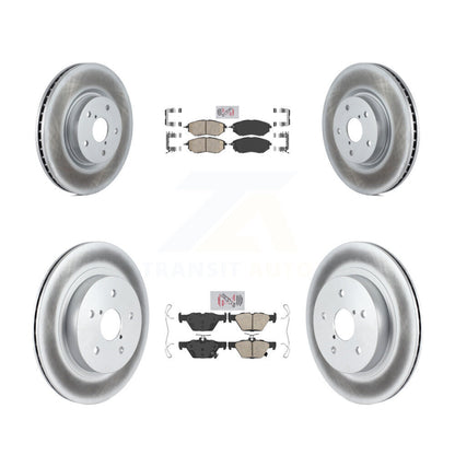 Kit de Rotor de frein à disque enduit de tampons en céramique avant et arrière, pour Subaru Outback WRX Legac