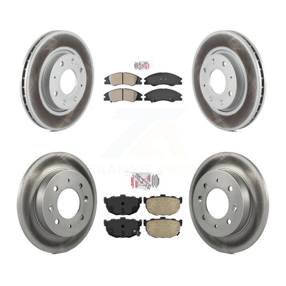 Kit de Rotor de frein à disque avec revêtement en céramique, semi-métallique avant et arrière, pour Kia Spectr