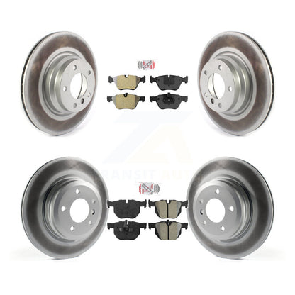 Kit de Rotor de frein à disque avec revêtement de tampons semi-métalliques avant et arrière, pour BMW 330i 330x 2006