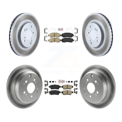 Kit de rotors de frein à disque avant et arrière en céramique, pour Honda Odysse 2005 – 2010