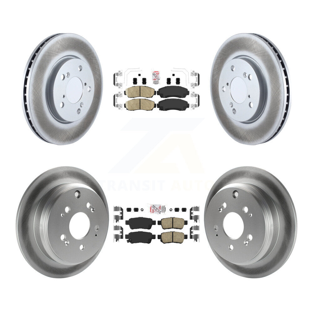 Kit de rotors de frein à disque avant et arrière en céramique, pour Honda Odysse 2005 – 2010