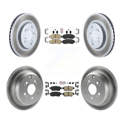 Kit de rotors de frein à disque avant et arrière en céramique, pour Honda Odysse 2005 – 2010