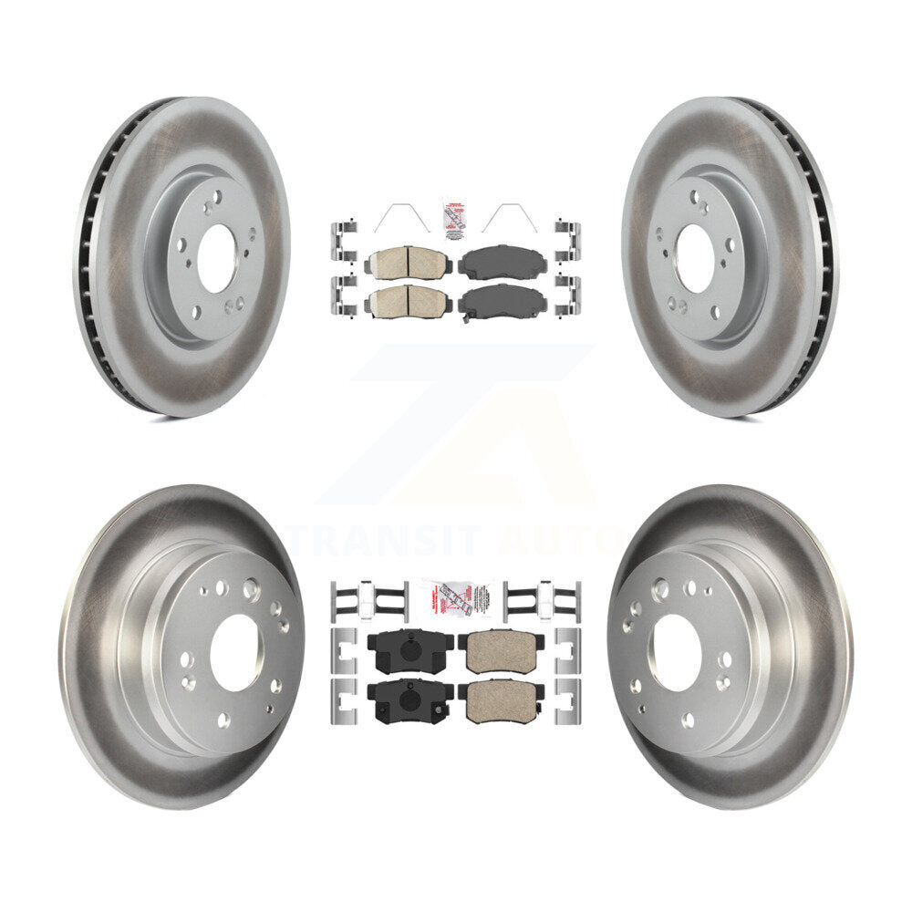 Kit de rotors de frein à revêtement en céramique, pour Acura TL, transmission automatique, avant et arrière