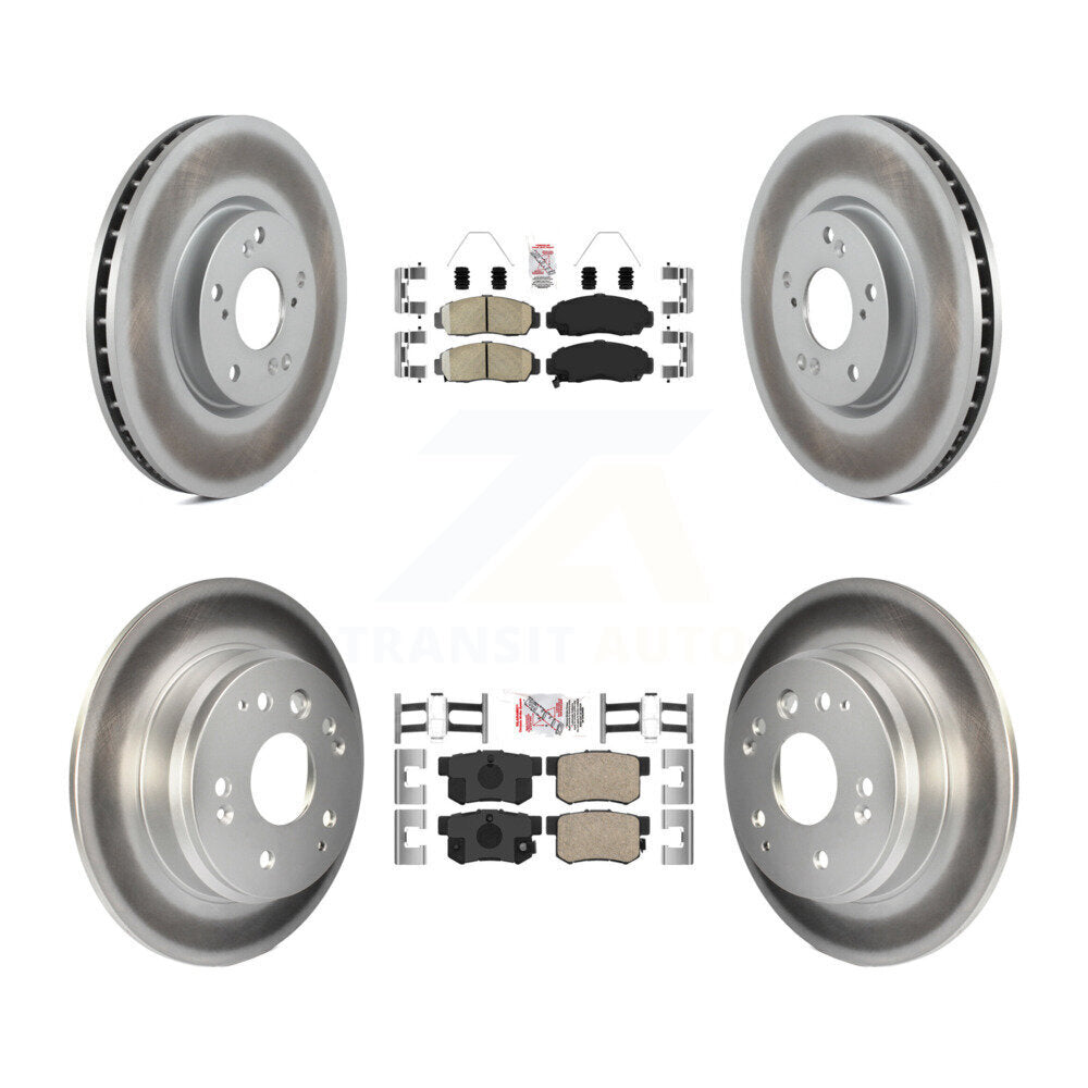 Kit de rotors de frein à revêtement en céramique, pour Acura TL, transmission automatique, avant et arrière