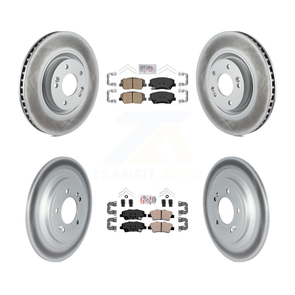 Kit de rotors de frein à disque avant et arrière en céramique, pour Hyundai Nex 2019 – 2020