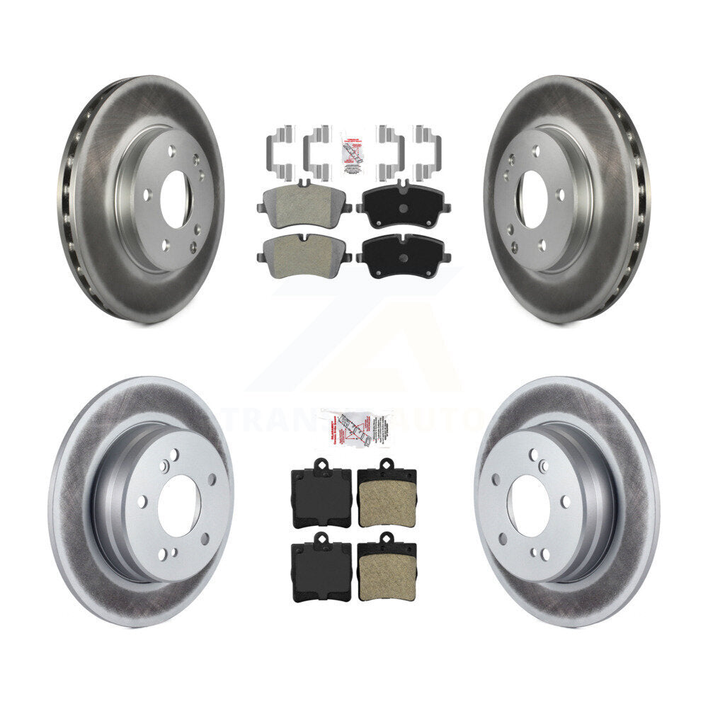 Kit de rotors de frein à revêtement semi-métallique avant et arrière, pour Mercedes-Benz C230 C24