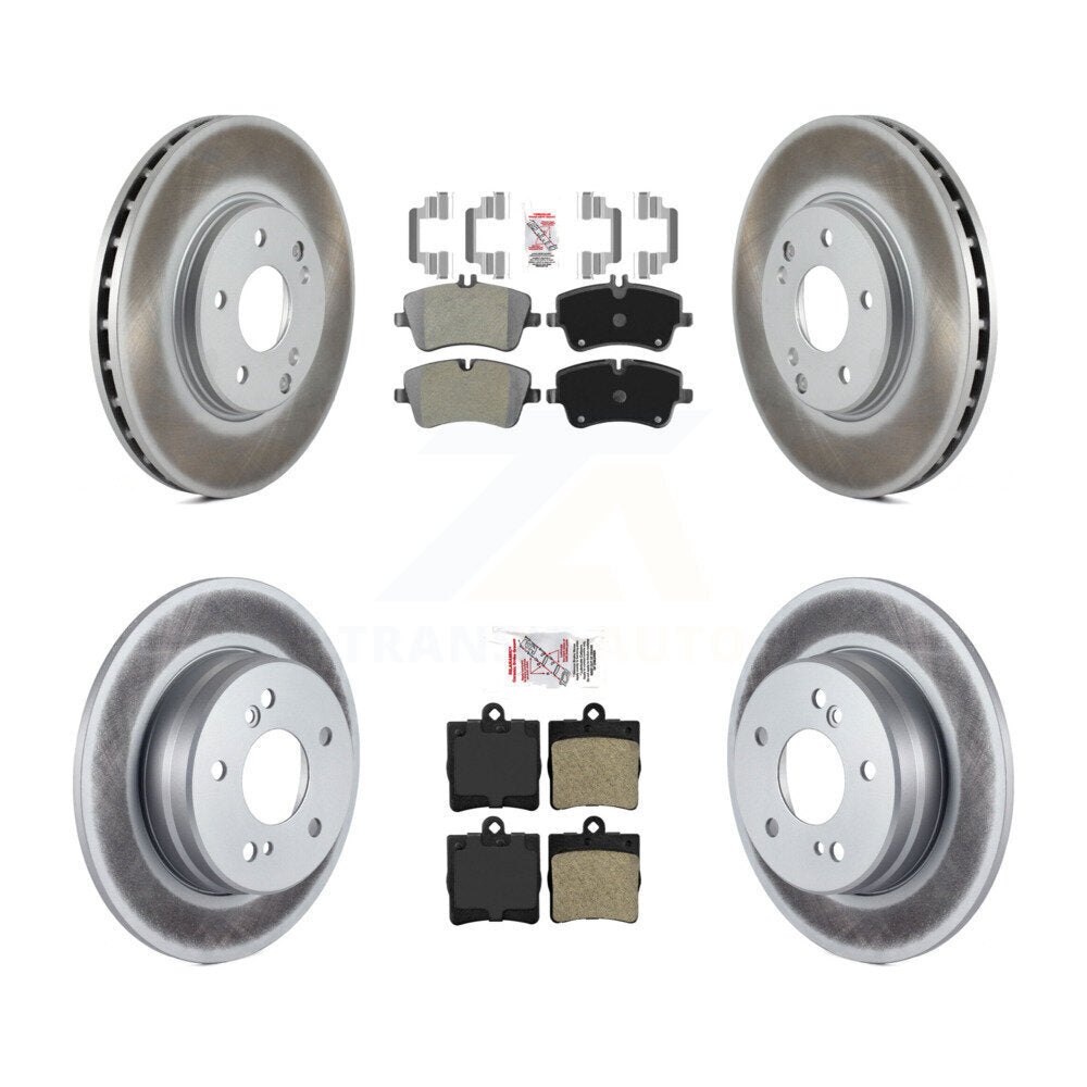 Kit de rotors de frein à disque à revêtement semi-métallique avant et arrière, pour Mercedes-Benz SLK28