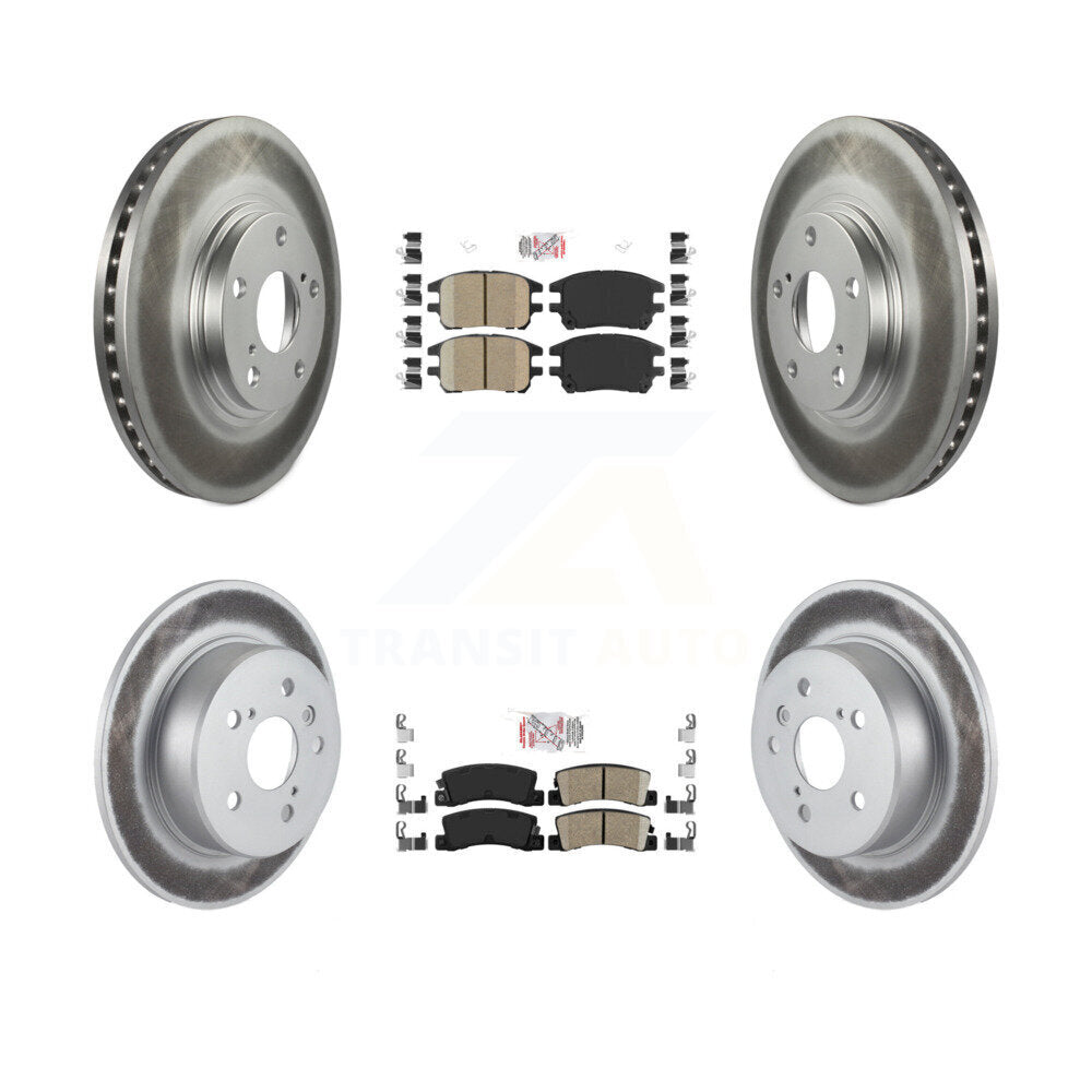 Kit de Rotor de frein à disque recouvert de tampons en céramique avant et arrière, pour Lexus RX300 AW 2002 – 2003