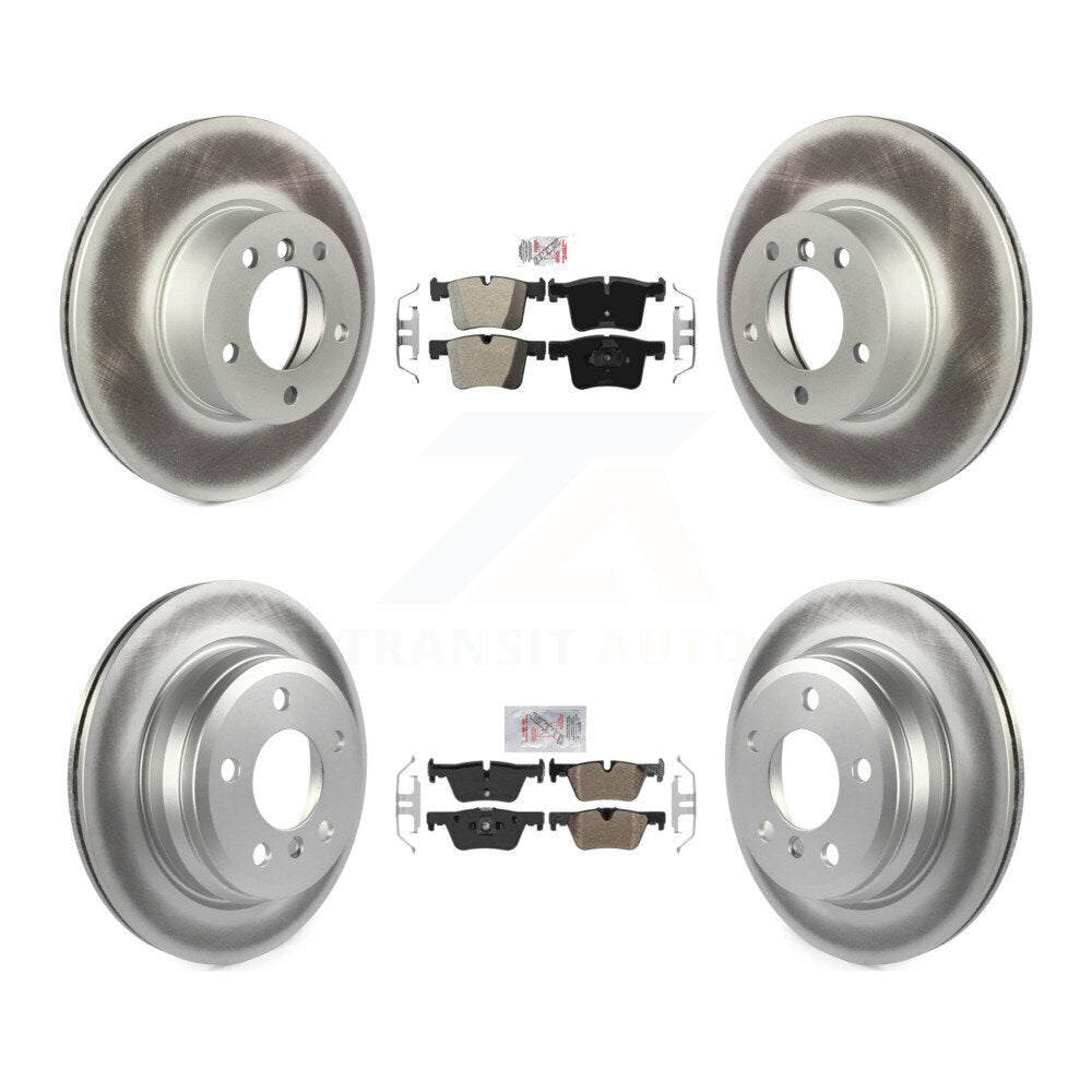 Kit de rotors de frein à disque, revêtement de protection semi-métallique avant et arrière, pour BMW 320i xDrive 328