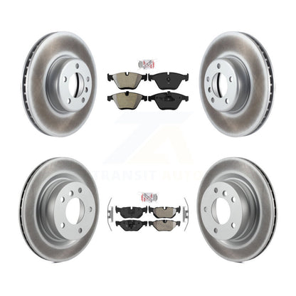 Kit de Rotor de frein à revêtement de plaquettes semi-métalliques avant et arrière, pour BMW 328i coupé avec 3.0