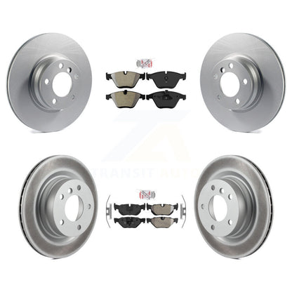 Kit de Rotor de frein à revêtement de plaquettes semi-métalliques avant et arrière, pour BMW 328i coupé avec 3.0
