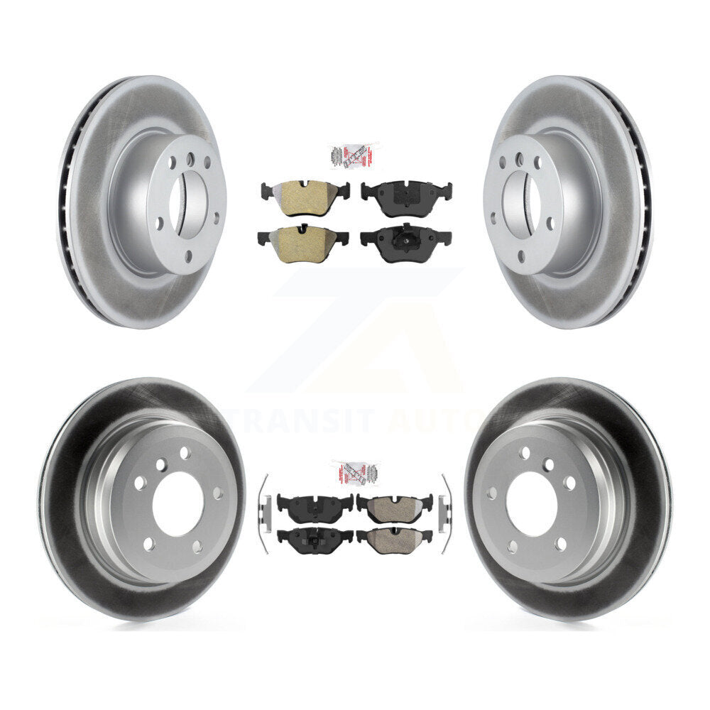 Kit de Rotors de frein à disque, revêtement de protection semi-métallique avant et arrière, pour BMW 328i 328xi 325x