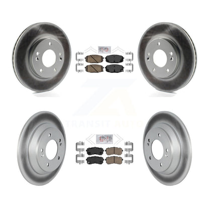 Kit de rotors de frein à revêtement de plaquettes en céramique avant et arrière, pour Hyundai Kona FWD 2022 avec 1.6
