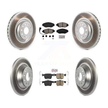 Kit de rotors de frein à revêtement de plaquettes en céramique avant et arrière, pour Volkswagen Jetta 2019 2021 2.0