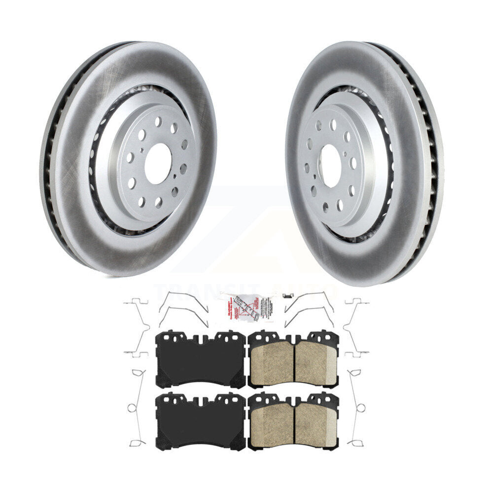 Kit de plaquettes en céramique pour rotors de frein à disque, manteau avant, pour Lexus LS460 LS500 LS600h LS500