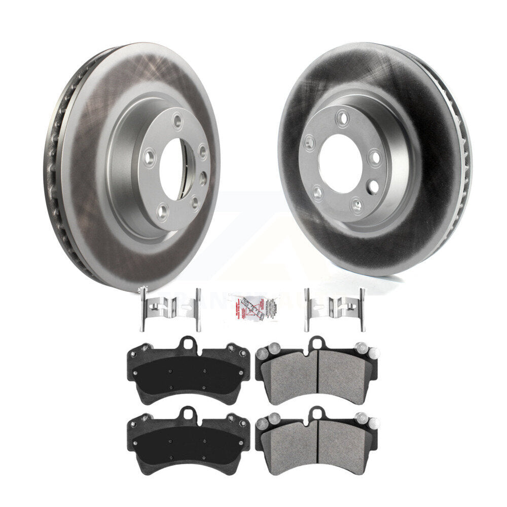 Kit de plaquettes de frein semi-métalliques, Rotor de frein avant, pour Audi Q7 Porsche Cayenne Touare