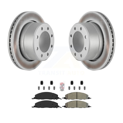 Kit de plaquettes de frein à disque semi-métalliques avec revêtement arrière, pour Ram 3500 2500 1500 Dodge