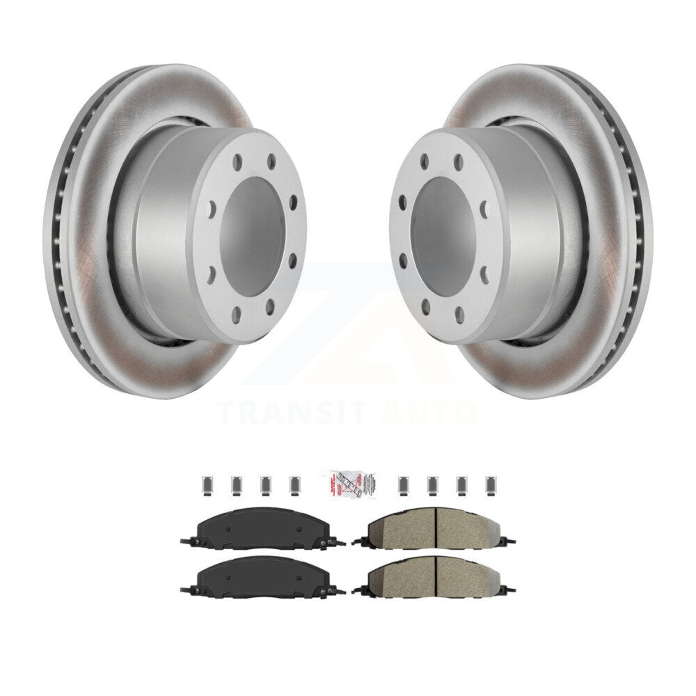Kit de plaquettes de frein à disque semi-métalliques avec revêtement arrière, pour Ram 3500 2500 1500 Dodge