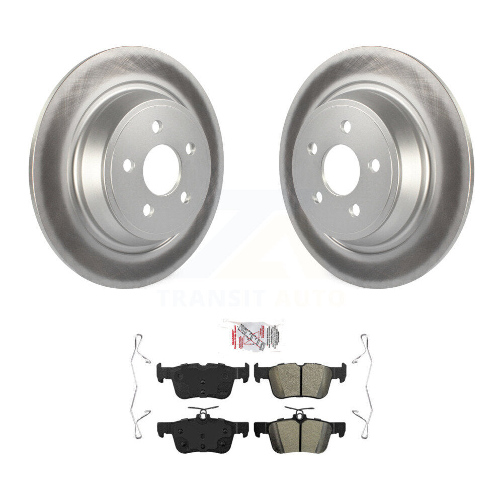 Kit de plaquettes semi-métalliques de Rotor de frein de manteau arrière pour Ford Edge Fusion Lincoln MKX MK