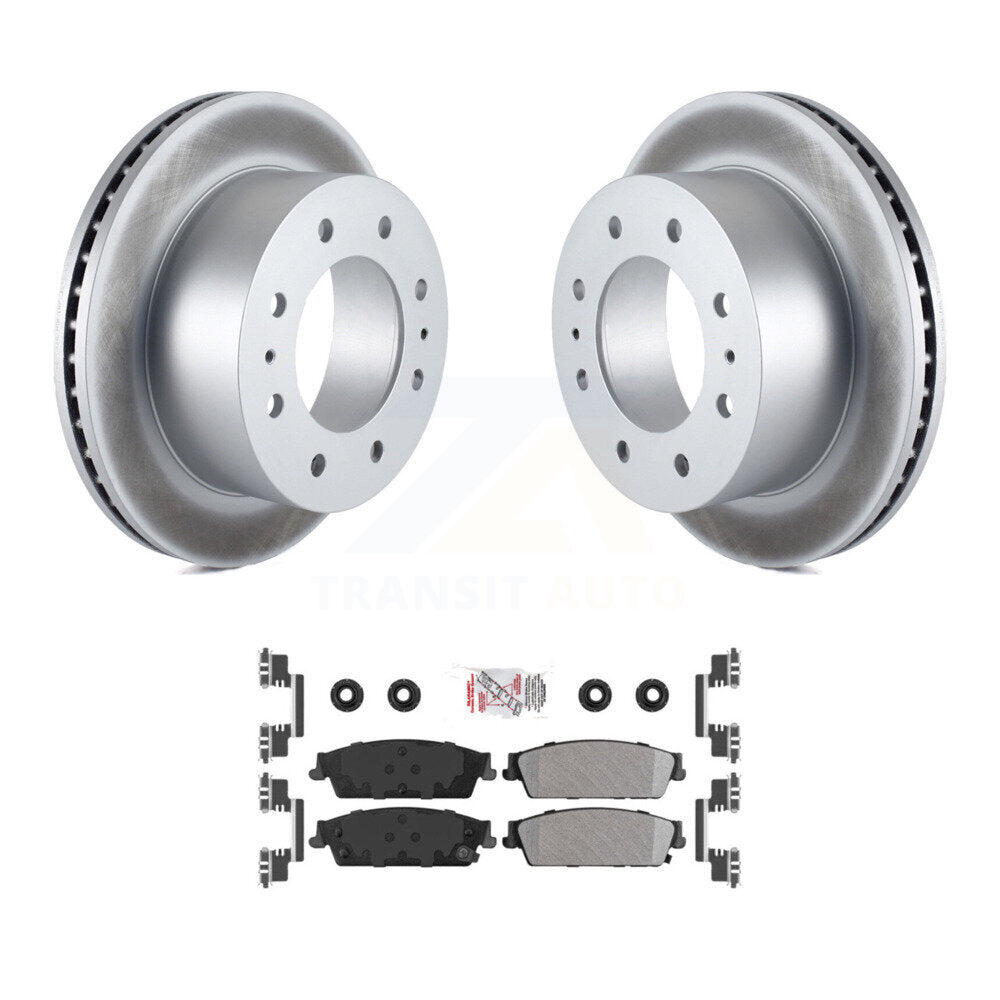 Kit de plaquettes de frein semi-métalliques pour rotors de frein arrière, pour Chevrolet Silverado 1500 Hybri