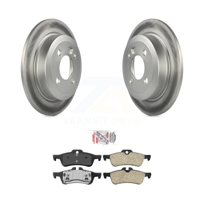 Kit de rotors de frein à disque à revêtement arrière et de plaquettes en céramique pour Mini Cooper KGA-103418