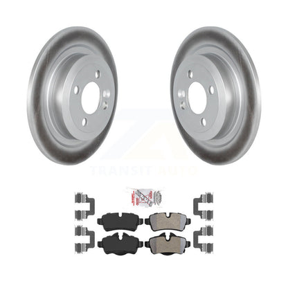 Kit de disques de frein à disque à revêtement arrière et de plaquettes semi-métalliques pour Mini Cooper