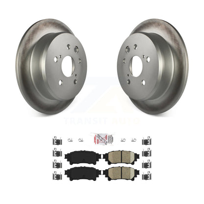 Kit de rotors de frein à disque à revêtement arrière et de plaquettes en céramique pour Lexus IS250 KGA-103431