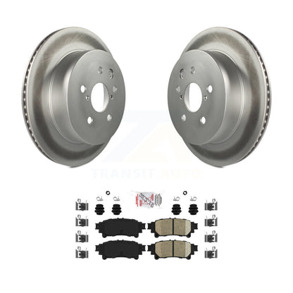 Kit de rotors de frein à disque à revêtement arrière et de plaquettes en céramique pour Lexus IS350 IS250
