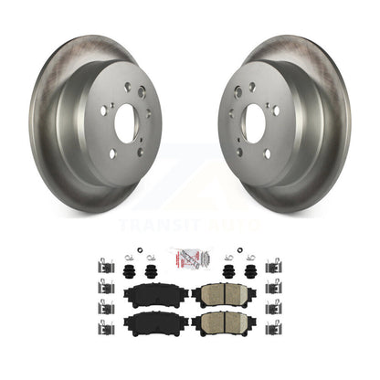 Kit de rotors de frein à disque à revêtement arrière et de plaquettes en céramique pour Lexus IS250 KGA-103433