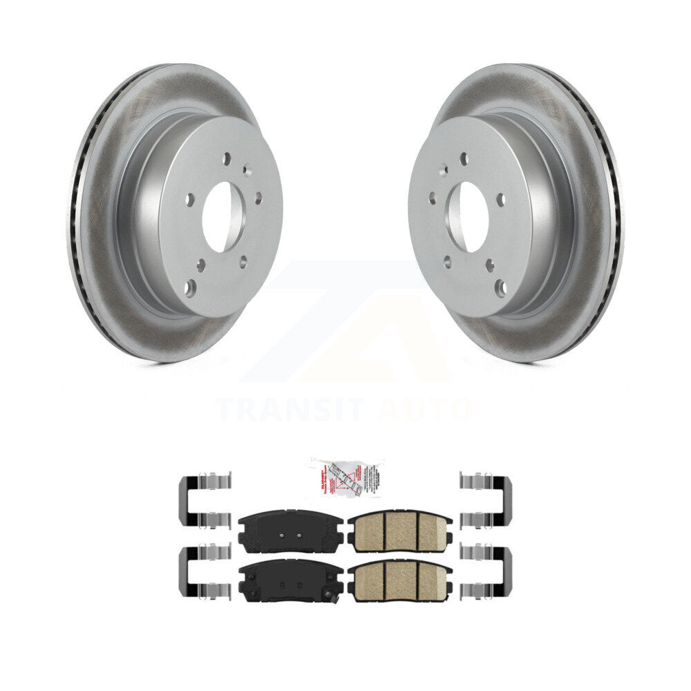 Kit de plaquettes de frein en céramique, Rotors de frein arrière, pour Chevrolet Equinox Pontiac Torrent Vu