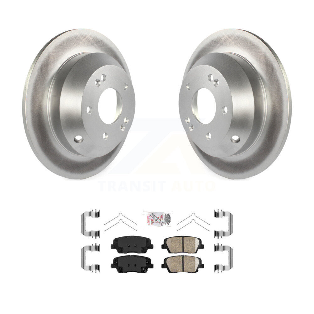 Kit de plaquettes de frein en céramique, Rotors de frein arrière, pour Kia Sorento Hyundai Santa Fe Sport X