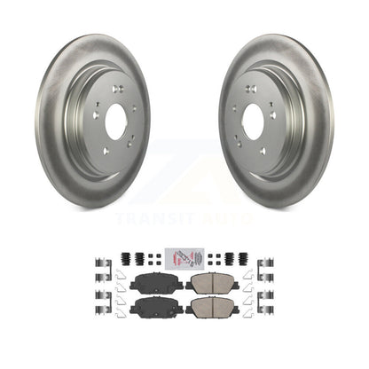 Kit de rotors de frein à disque à revêtement arrière et de plaquettes en céramique pour Honda CR-V 2017 – 2024