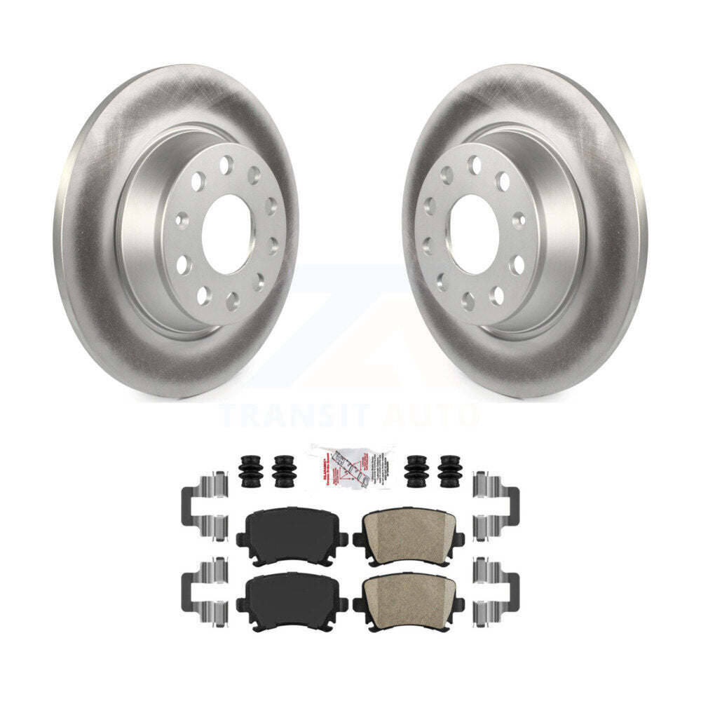 Kit de plaquettes de frein en céramique, Rotor de frein arrière, pour Volkswagen Tiguan CC Jetta Audi Q3 GT