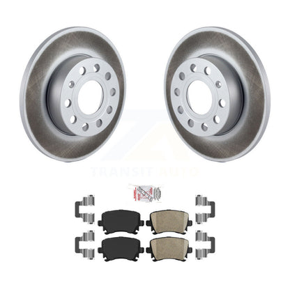 Kit de plaquettes de frein à disque en céramique, avec revêtement arrière, pour Volkswagen Jetta Rabbit Audi A