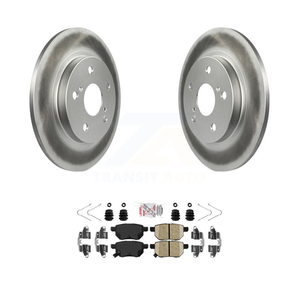 Kit de plaquettes de frein en céramique, Rotors de manteau arrière, pour Toyota Matrix Pontiac Vibe Corolla i