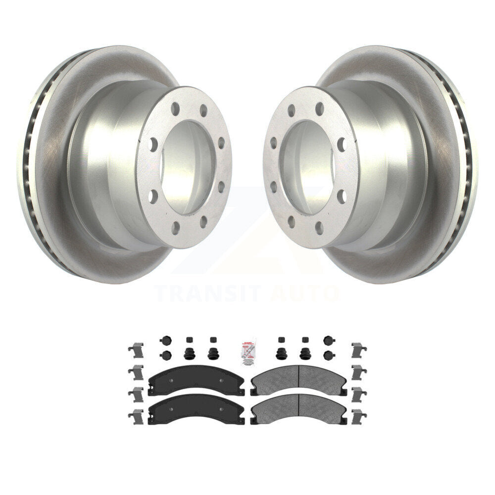 Kit de plaquettes de frein semi-métalliques pour Rotor de frein arrière, pour GMC Savana 3500 Chevrolet 450