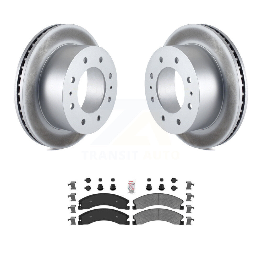 Kit de rotor de frein arrière et de plaquettes semi-métalliques pour GMC Chevrolet Sierra 2500 H