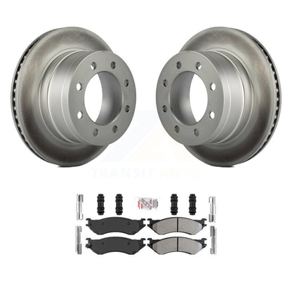 Kit de plaquettes de frein à disque semi-métalliques avec revêtement arrière, pour Dodge Ram 1500 3500 250