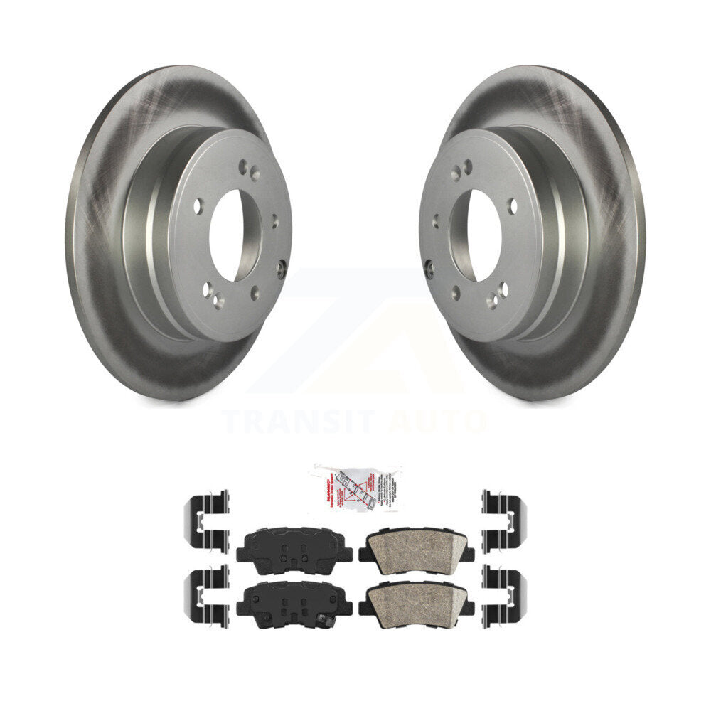 Kit de plaquettes de frein à disque en céramique, avec revêtement arrière, pour Hyundai Sonata Kia Optima Azer