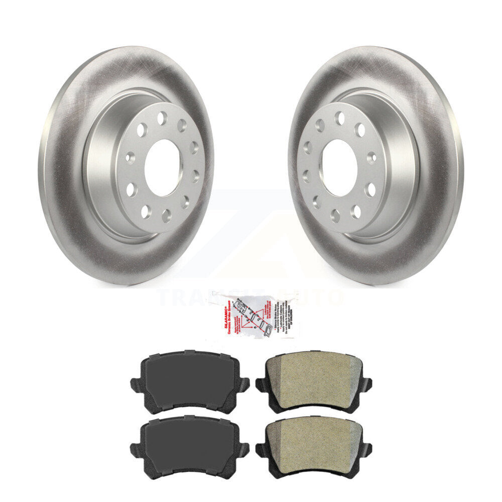 Kit de plaquettes semi-métalliques de Rotor de frein à disque à revêtement arrière, pour Volkswagen Tiguan Audi Q