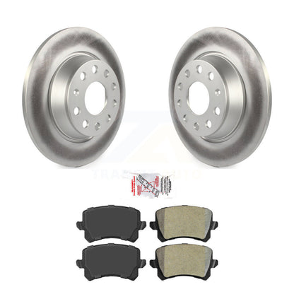Kit de plaquettes semi-métalliques de Rotor de frein à disque à revêtement arrière, pour Volkswagen Tiguan Audi Q