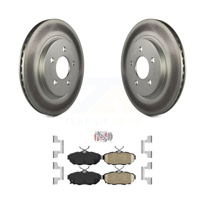 Kit de rotors de frein à disque à revêtement arrière et de plaquettes en céramique pour Ford Mustang KGA-103585
