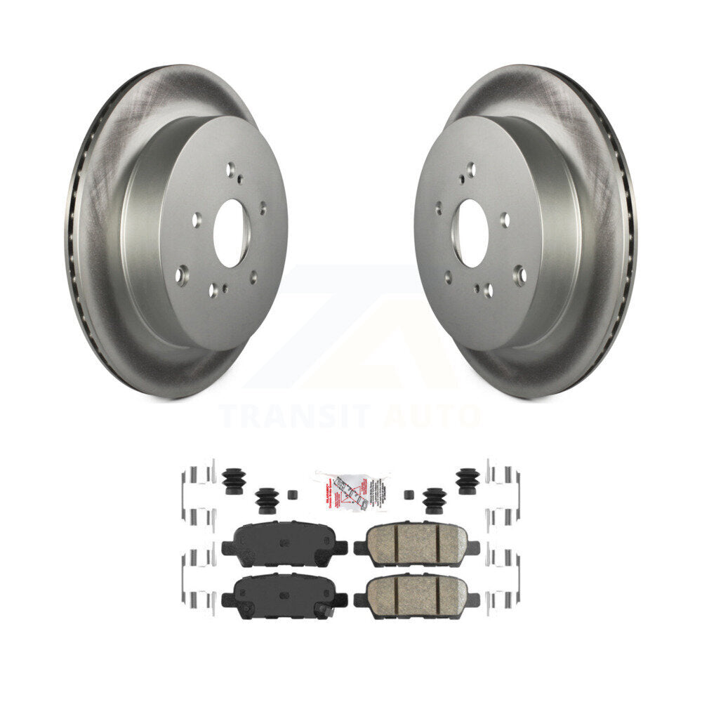 Rotor de frein à disque avec revêtement arrière et kit de plaquettes en céramique pour Suzuki Grand Vitar 2009-2013